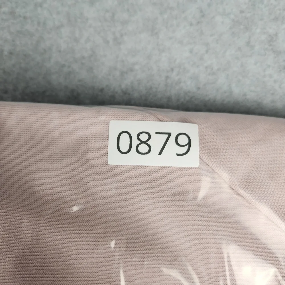 Nike Sweatshirt Womens Medium Pink Dri-FIT Just Do It‎ Embossed Cropped Pullover